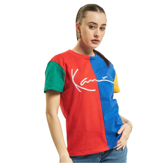 Karl Kani Γυναικεία κοντομάνικη μπλούζα Signature Block Tee